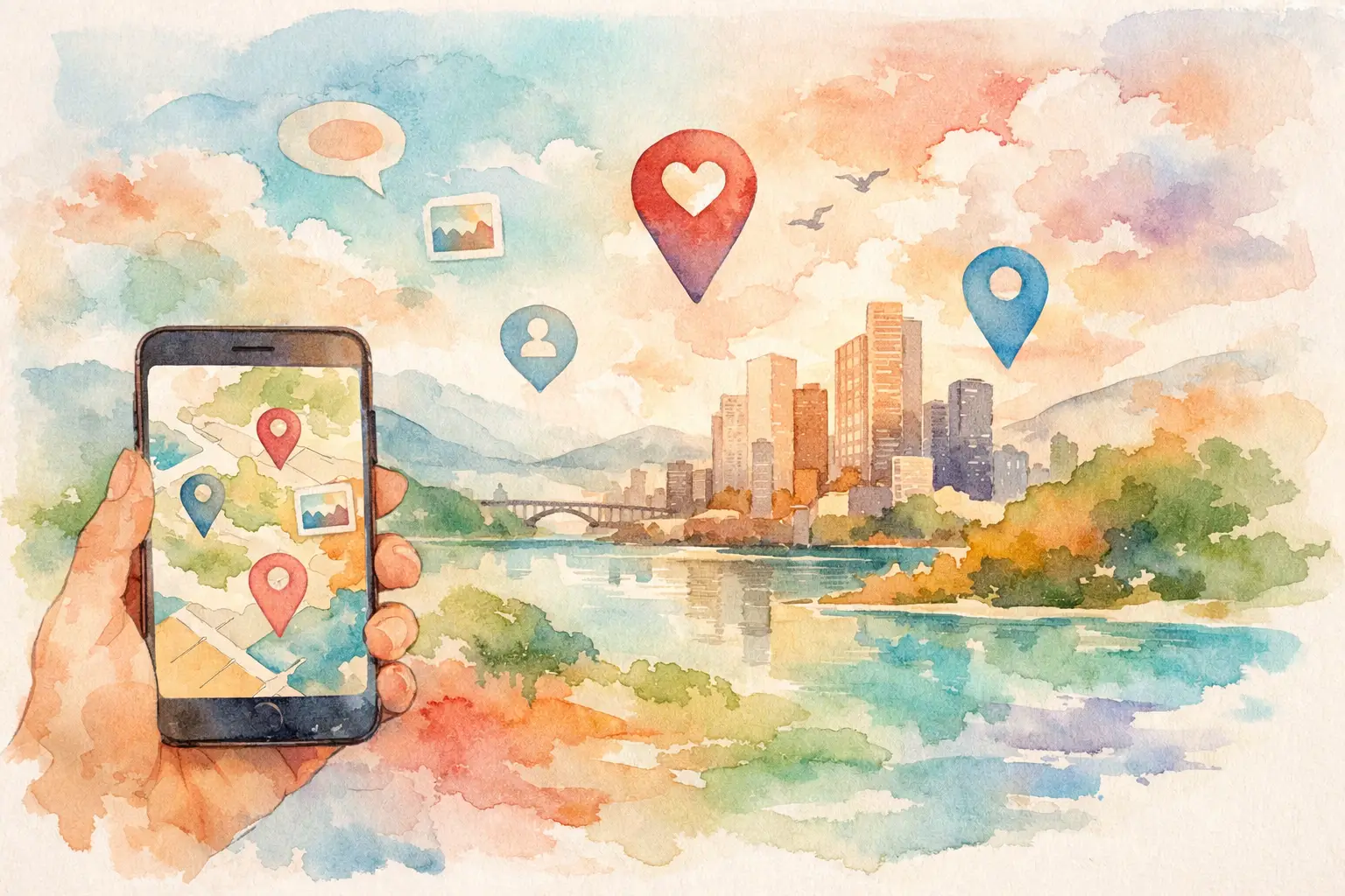 What a Geo Tagged Social App Should Feel Like