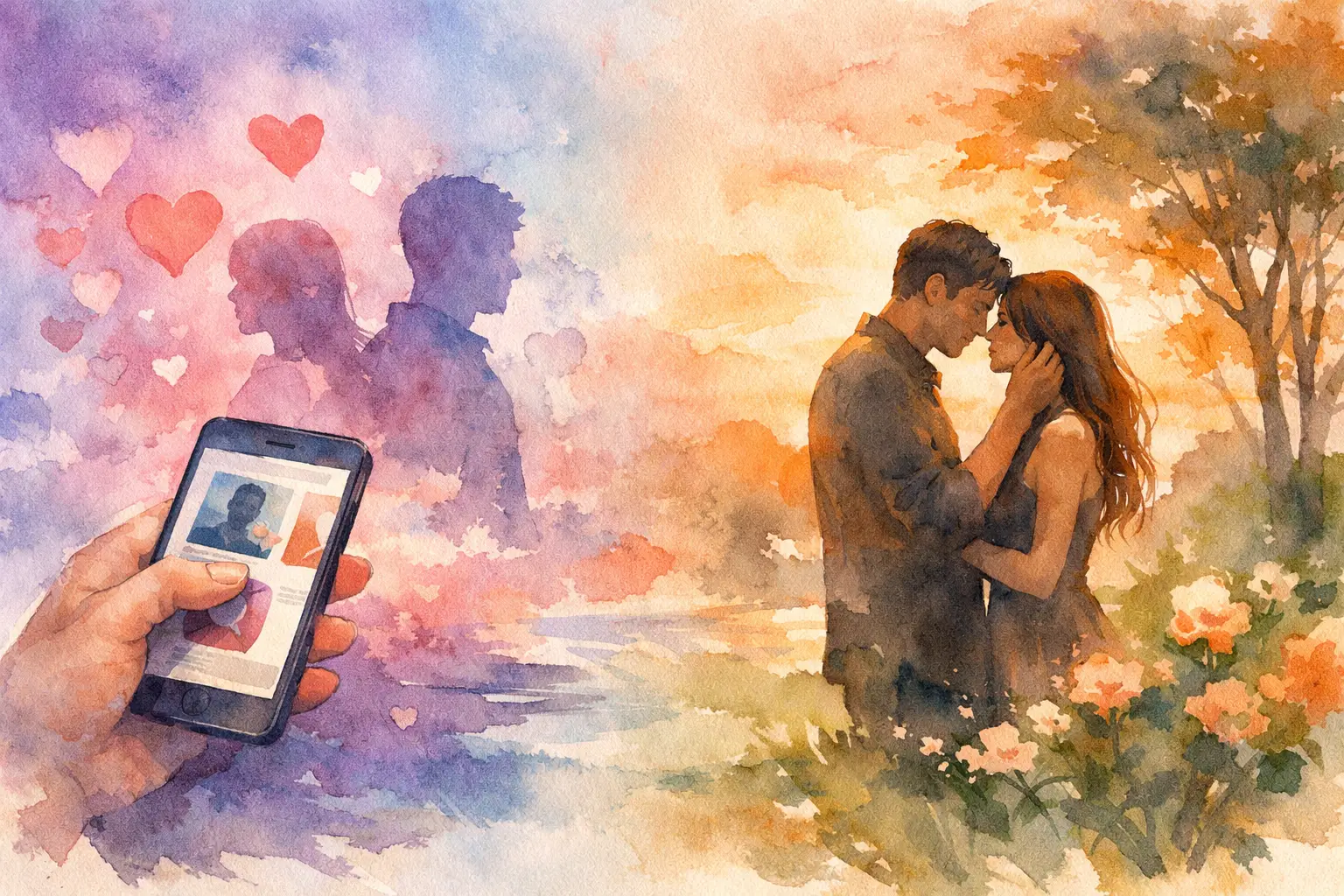 Swipe Dating vs Organic Attraction