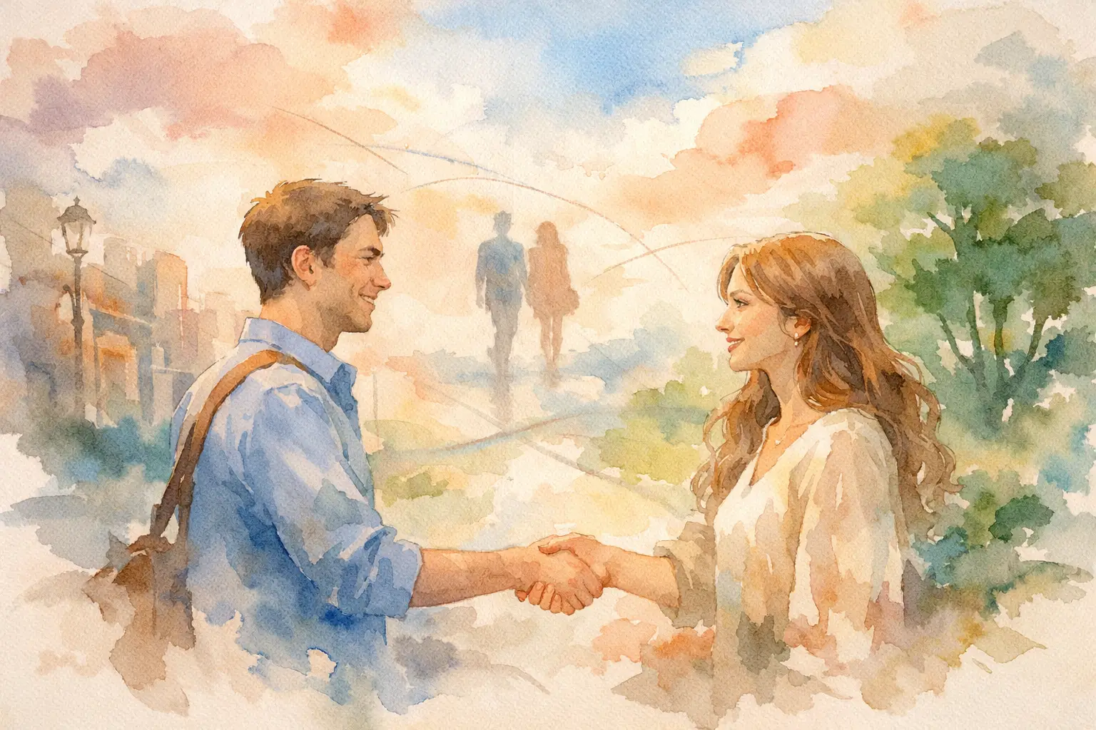 Examples of Reconnecting After a Chance Meeting